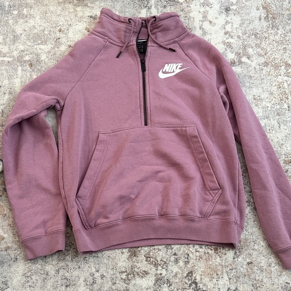 Nike Lavender Half-Zip Hoodie - Picture 1 of 4